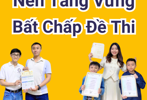 CHỌN CHẤT LƯỢNG, CHỌN UY TÍN, CHỌN ANH NGỮ GET ALL ENGLISH ĐỂ CON TRỞ NÊN KHÁ TIẾNG ANH