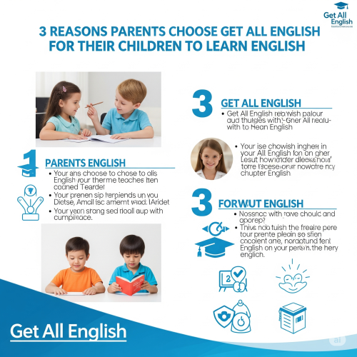  3 Lý Do Phụ Huynh Chọn Get All English Cho Con Học Tiếng Anh